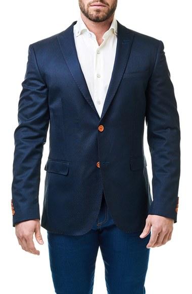 Men's Maceoo Descartes Jacquard Sport Coat