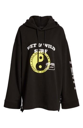Women's Fenty Puma By Rihanna Gathered Waist Graphic Hoodie