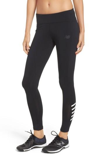 Women's New Balance Athletics Leggings - Metallic