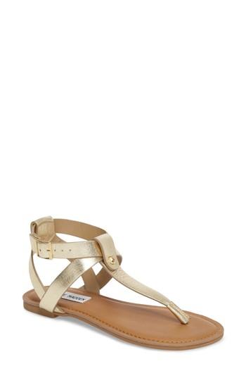 Women's Steve Madden Hidden Sandal M - Metallic