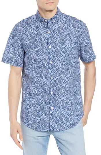 Men's Vineyard Vines Fish Dash - Tucker Slim Fit Sport Shirt - Blue