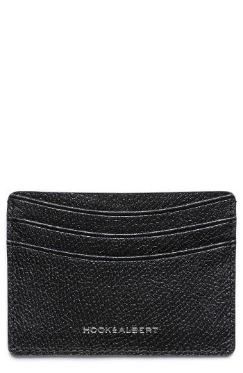 Men's Hook + Albert Leather Card Case -