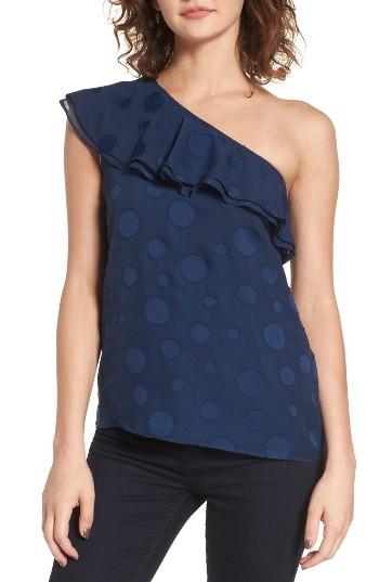 Women's Cooper & Ella Leah One-shoulder Top - Blue