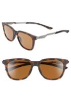 Women's Smith Roam 53mm Chromapop(tm) Polarized Sunglasses - Matte Tortoise/ Brown