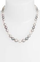 Women's Majorica Graduated Round Simulated Pearl Necklace