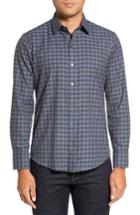 Men's Zachary Prell Lieberman Check Sport Shirt - Blue