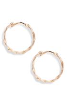 Women's Kismet By Milka Large Braided Hoop Earrings