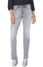 Women's Nydj Barbara Stretch Bootcut Jeans - Grey