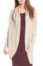 Women's Leith Easy Circle Cardigan, Size - Beige
