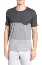 Men's Travis Mathew Kramp Colorblock Pocket T-shirt - Grey