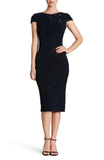 Women's Dress The Population Marcella Sequin Body-con Dress - Blue