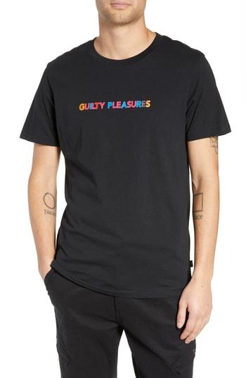 Men's Wesc Max Guilty Pleasures T-shirt - Black