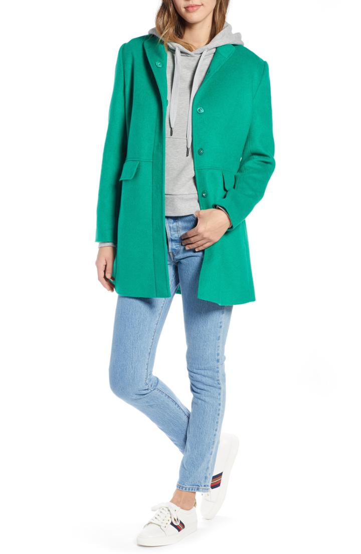 Women's 1901 Snap Front Coat - Green