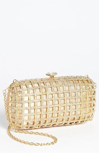 Natasha Couture Caged Clutch -