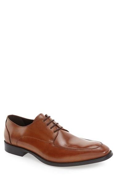 Men's Kenneth Cole New York 'han-dful' Apron Toe Derby M - Brown