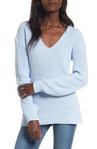 Women's Bp. V-neck Sweater, Size - Blue