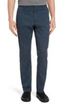 Men's Rvca 'the Week-end' Slim Straight Leg Stretch Twill Chinos - Blue (online Only)