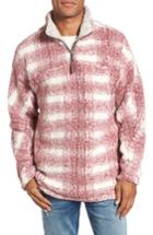 Men's True Grit Big Plaid Frosty Tipped Faux Fur Pullover - Purple