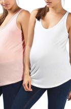 Women's Topshop Curve 2-pack Maternity Tank