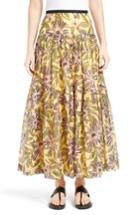 Women's Red Valentino Passion Flower Print Skirt