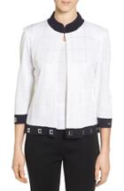 Women's Ming Wang Embellished Mandarin Collar Jacket