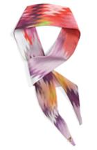 Women's Ted Baker London Elizzai Expressive Pansy Mini Scarf, Size - Pink