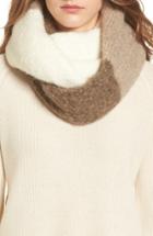 Women's Ugg Lofty Tricolor Infinity Scarf, Size - Beige