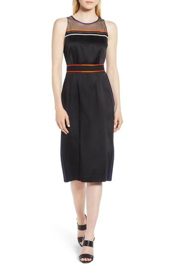 Women's Boss Dartona Sheath Dress - Black