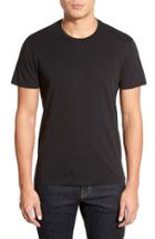 Men's Velvet By Graham & Spencer 'howard' Crewneck T-shirt - Black