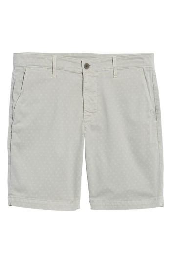 Men's Ag Lotas Slim Fit Stretch Cotton Shorts - Grey
