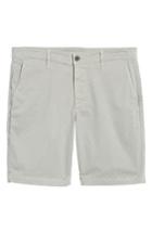 Men's Ag Lotas Slim Fit Stretch Cotton Shorts - Grey