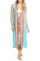 Women's Nanette Lepore Sayulita Midi Vest Cover-up - Blue/green