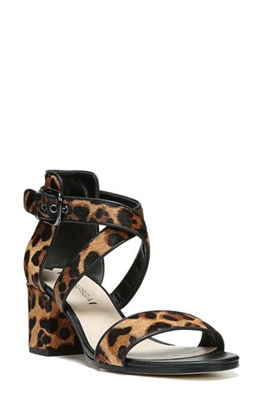 Women's Via Spiga 'jobina' Crisscross Strap Block Heel Sandal