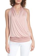 Women's Amour Vert 'agnes' Surplice Tank - Pink