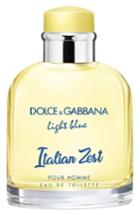 Dolce & Gabbana Light Blue Italian Zest Pour Homme Eau De Toilette (limited Edition)