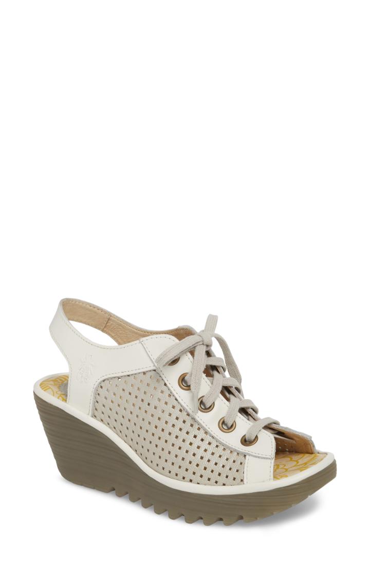 Women's Fly London Yeki Sandal .5-7us / 37eu W - Grey