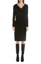 Women's Lafayette 148 New York Josefina Velvet Blouson Dress