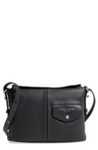 Marc Jacobs The Side Sling Leather Crossbody Bag - Black