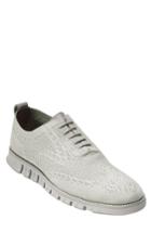 Men's Cole Haan Zerogrand Stitch-lite Wingtip Oxford .5 M - Grey