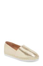 Women's Linea Paolo Skylar Espadrille Sneaker .5 M - Metallic