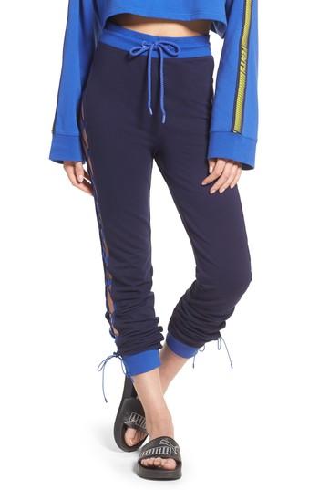 Women's Fenty Puma By Rihanna Lace-up Sweatpants - Blue