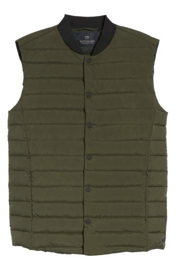 Men's Scotch & Soda Down Vest - Green