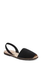 Women's Solillas Flat Sandal Us / 37eu - Black
