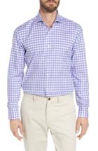 Men's Boss Jason Slim Fit Check Dress Shirt .5 - Purple