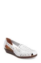 Women's Comfortiva Fairfax Huarache Wedge N - White