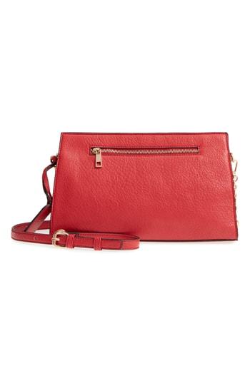 Sole Society Kiato Chain Strap Crossbody Bag - Red