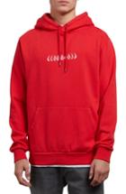 Men's Volcom Thrifter Hoodie Sweatshirt - Red