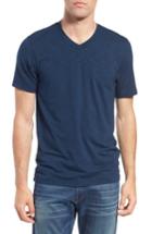 Men's Travis Mathew 'trumbull' Trim Fit Slubbed T-shirt, Size - Blue