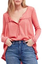 Women's Free People We The Free Kai Henley - Red