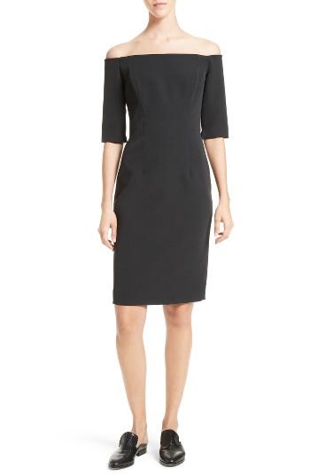 Women's Milly Off The Shoulder Sheath Dress